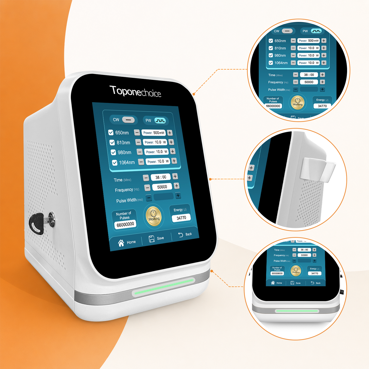 30W Class IV Laser Device | For Clinical Centers & Animal Veterinary Hospital