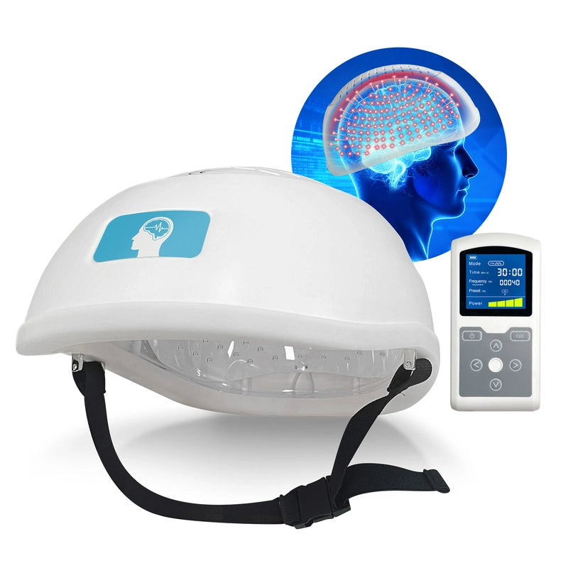 Toponechoice Brain Health Near Infrared Helmet – 810nm/1070nm Photobiomodulation Light