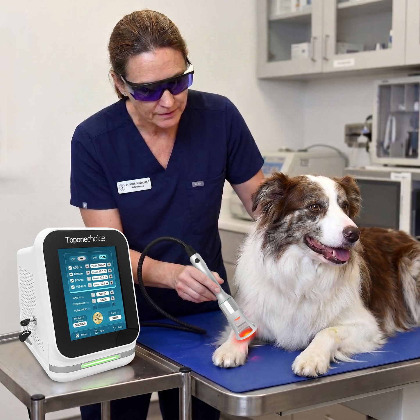 SupraCure Vet 30W Tri Class 4 Laser for Veterinary Dogs Horses Equines -1