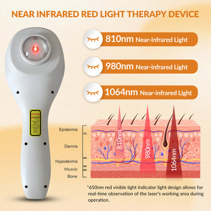 Toponechoice Class 4 Laser Smart 15W 12W 1064nm 980nm 810nm for Human and Pets