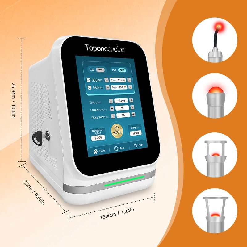 Class 4 Laser Therapy Device 30W High Intensity Laser for People and Dogs, Horses
