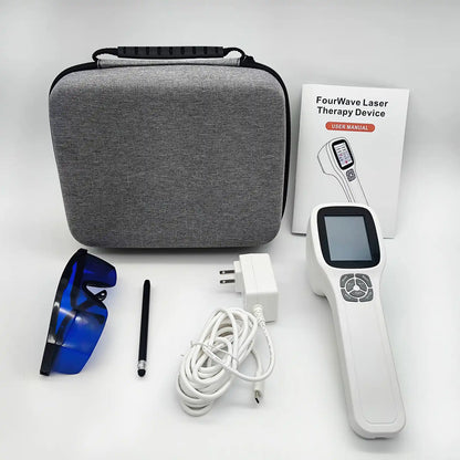 Touchscreen FourWave Laser Therapy Device for Pain 200-2500mW Adjustable