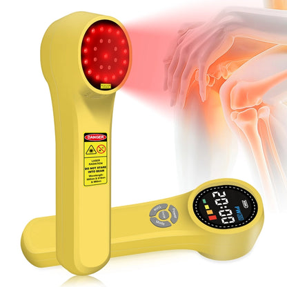 Toponechoice Cold Laser Therapy Device HHL02: 1760mW 980nm 808nm 650nm GaAlAs Class 3B Laser for Dogs, Horses, and People - Advanced Low-Level Laser (LLLT) for Pain Relief