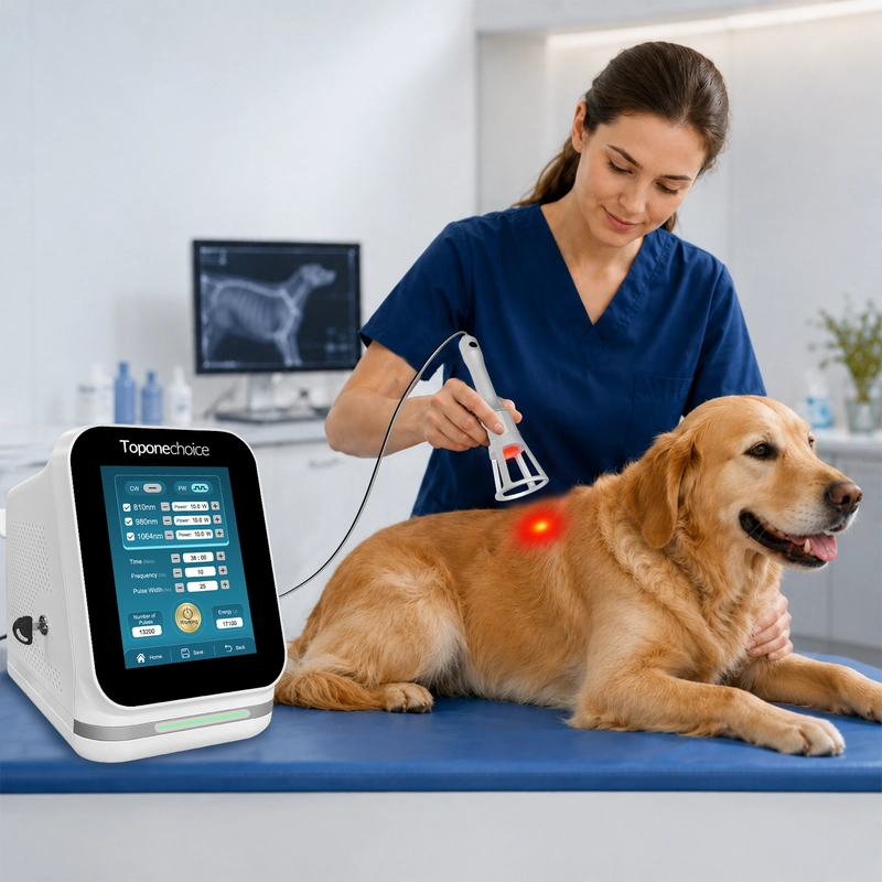 SupraCure Vet 45W Quad Class 4 Laser Device for Horses Equines Dogs -1