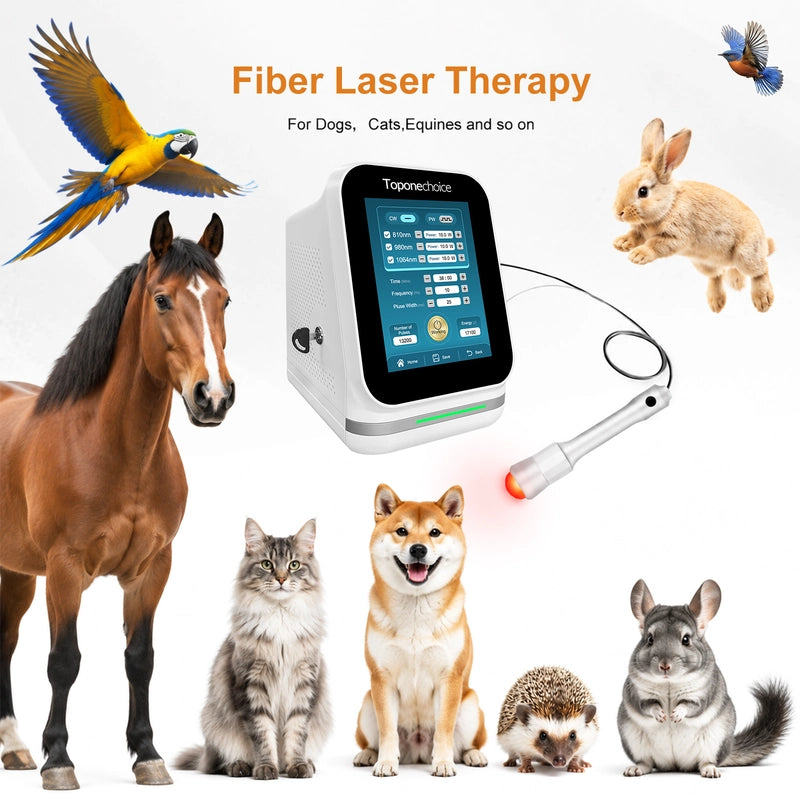 SupraCure Vet 45W Quad Class 4 Laser Device for Horses Equines Dogs -1