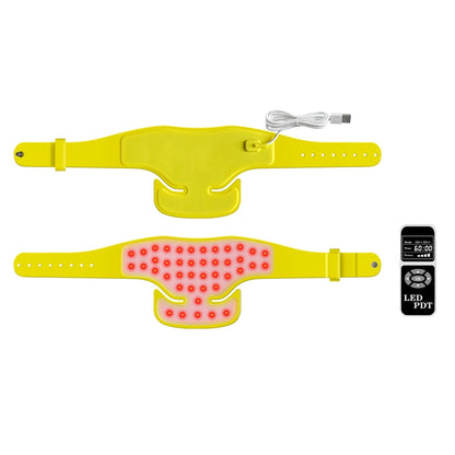 Red Light Therapy Neck Device for Pain Relief, 660nm/850nm/940nm Near Infrared LED Wrap for Muscle Tension, Stiff Neck & Joints, Hands-Free Home Use
