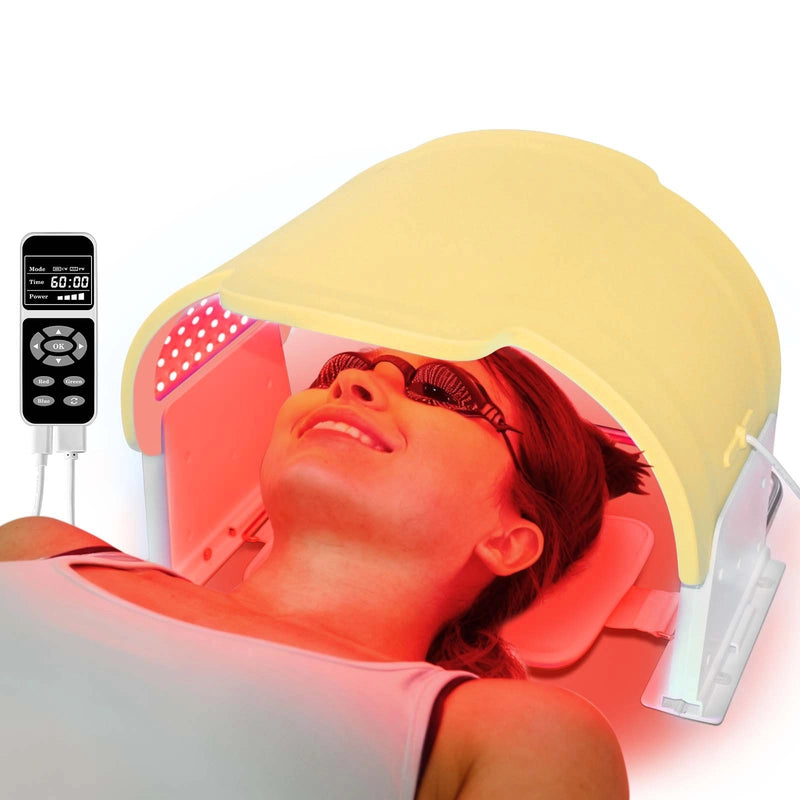 Toponechoice 7 Colors LED Face Mask Light Therapy and Body Rejuvenation Device