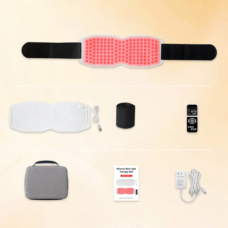 Red Light Therapy Belt 660nm 850nm 940nm 3-in-1 LED Chips