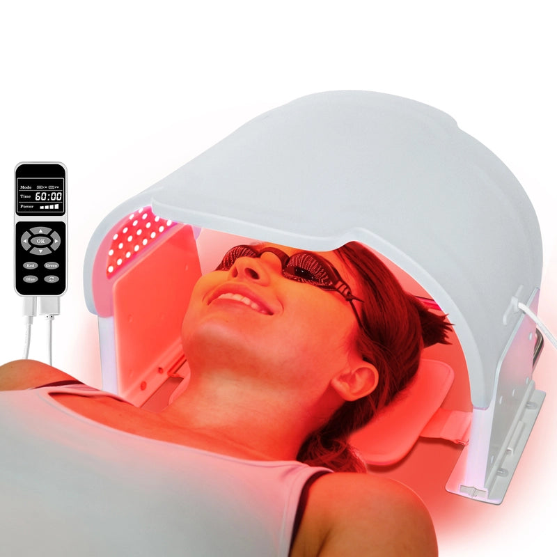 Toponechoice 7 Colors LED Face Mask Light Therapy and Body Rejuvenation Device
