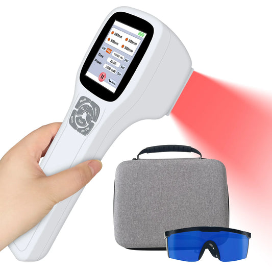 Touchscreen FourWave Laser Therapy Device for Pain 200-2500mW Adjustable