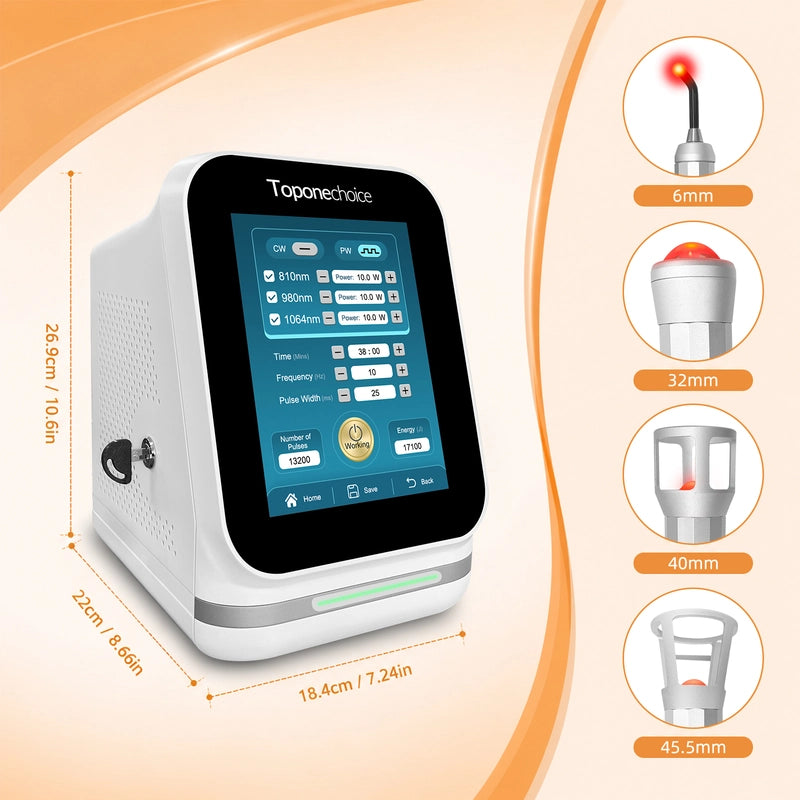 SupraCure Rehab 45W Quad Class 4 Laser Device for Human Pain Relief & Rehabilitation Therapy -2
