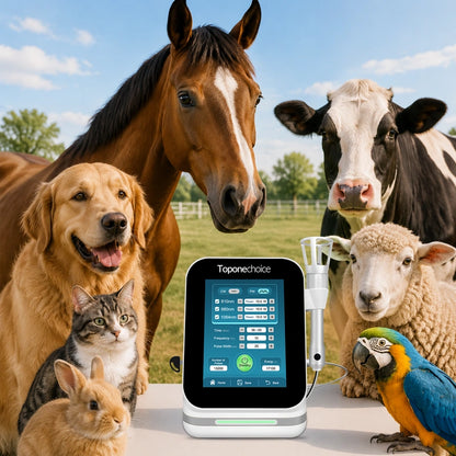 SupraCure Vet 45W Quad Class 4 Laser Device for Horses Equines Dogs -2