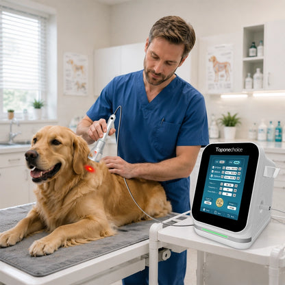SupraCure Vet 45W Quad Class 4 Laser Device for Horses Equines Dogs -2