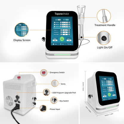 SupraCure Vet 45W Quad Class 4 Laser Device for Horses Equines Dogs -2