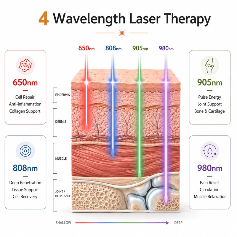 10W-90W Laser Therapy Device High Intensity Laser for People