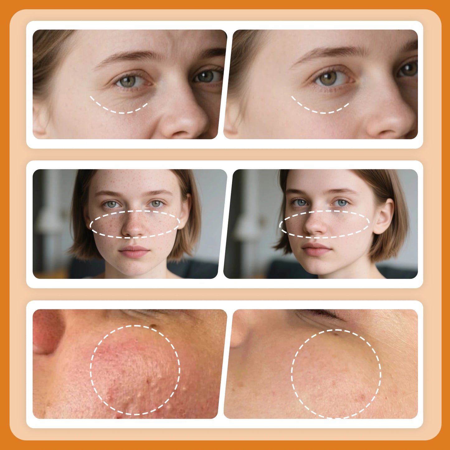 Toponechoice 7 Colors LED Face Mask Light Therapy and Body Rejuvenation Device