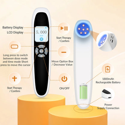 Portable 308nm UVB Phototherapy Device – Effective for Vitiligo & Psoriasis at Home