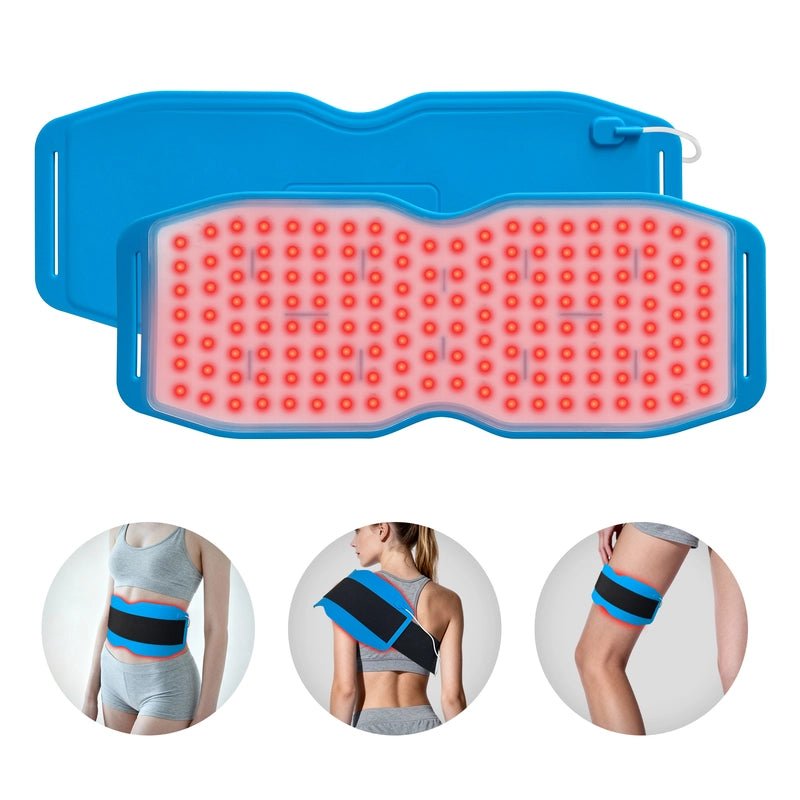 Red Light Therapy Belt 660nm 850nm 940nm 3-in-1 LED Chips