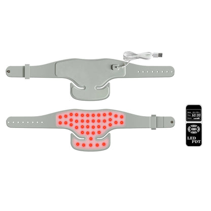 Red Light Therapy Neck Device for Pain Relief, 660nm/850nm/940nm Near Infrared LED Wrap for Muscle Tension, Stiff Neck & Joints, Hands-Free Home Use
