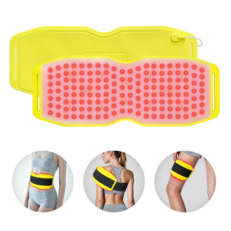 Red Light Therapy Belt 660nm 850nm 940nm 3-in-1 LED Chips