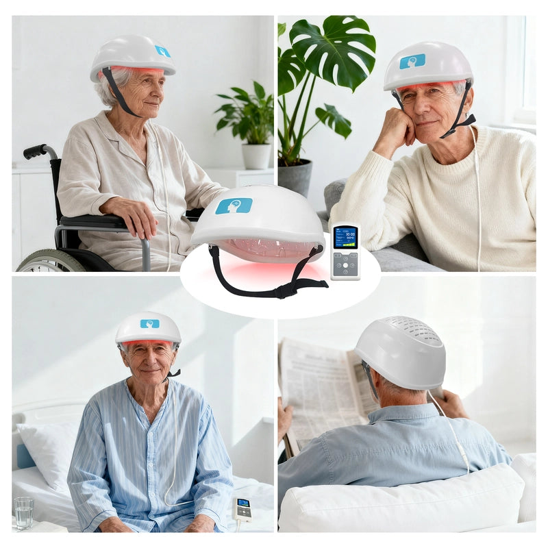 Toponechoice Brain Health Near Infrared Helmet – 810nm/1070nm Photobiomodulation Light