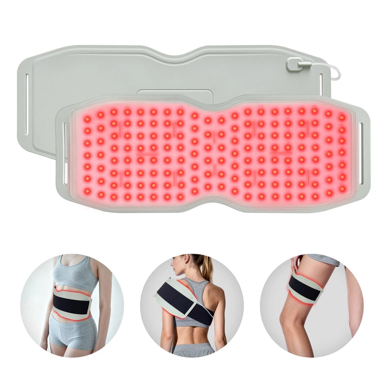 Red Light Therapy Belt 660nm 850nm 940nm 3-in-1 LED Chips