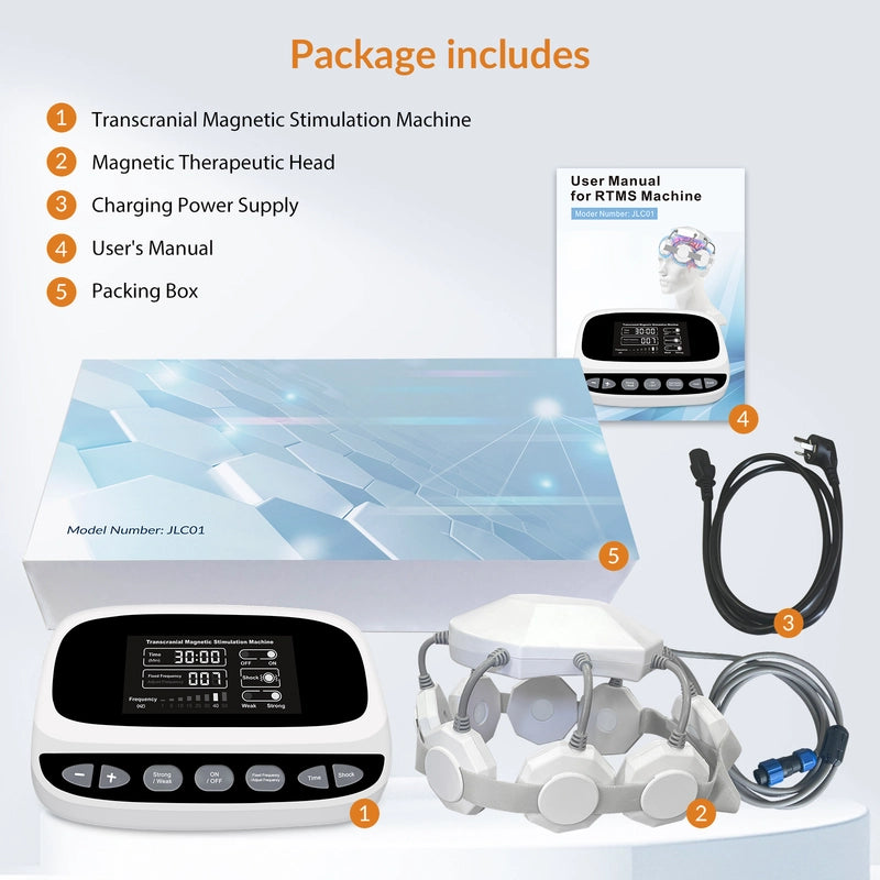 Advanced rTMS Therapy Device – Non-Invasive Brain Stimulation for Depression, Anxiety, Stroke Recovery | Home & Clinical Use