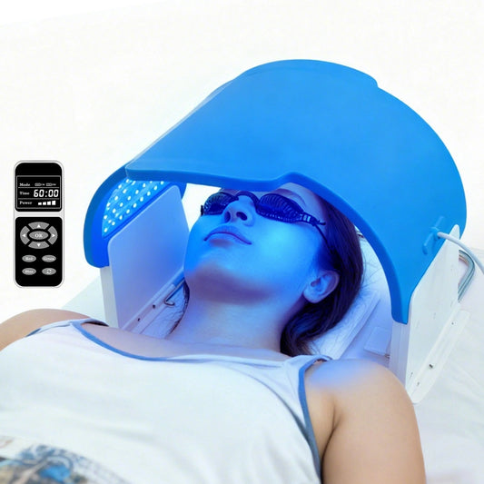 Toponechoice 7 Colors LED Face Mask Light Therapy and Body Rejuvenation Device