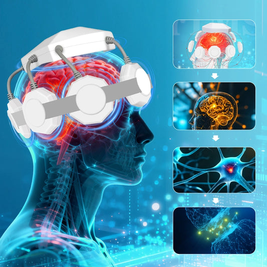 Advanced rTMS Therapy Device – Non-Invasive Brain Stimulation for Depression, Anxiety, Stroke Recovery | Home & Clinical Use